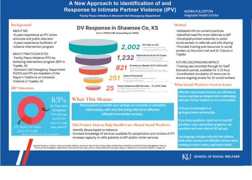 Audra Fullerton : A New Approach to Identification of and Response to Intimate Partner Violence(IPV)