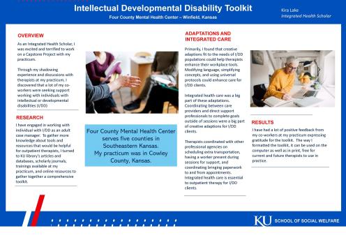 Kira Lake : Intellectual Developmental Disability Toolkit