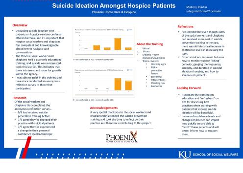 Mallory Martin : Suicide Ideation Amongst Hospice Patients