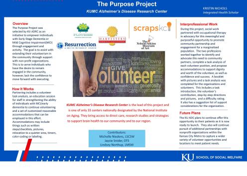 Kristin Nichols : The Purpose Project